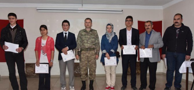 Ahlat'ta sertifika töreni