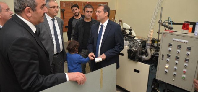 Vali Taşyapan'dan İŞGEM'e ziyaret