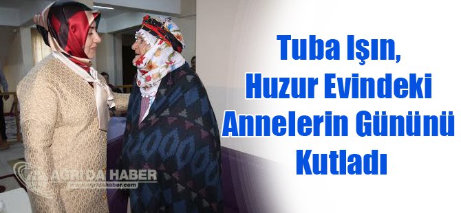 Tuba Işın, huzur evindeki annelerin gününü kutladı