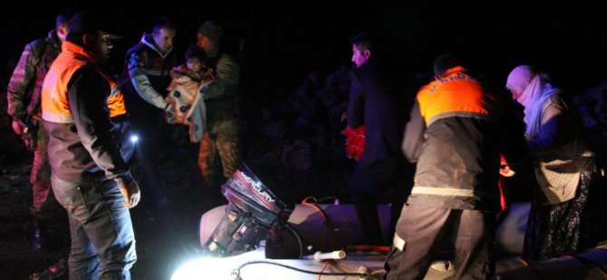 Hamile kadını jandarma kurtardı