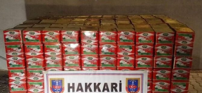 Hakkari'de kaçakçılıkla mücadele