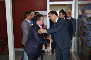 Emniyet Müdürü Holoğlu, engellileri ziyaret etti