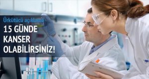 'Fast food' 15 günde kanser riskini artırıyor
