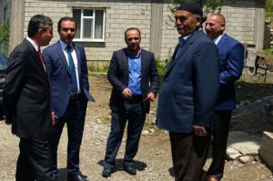 Kaymakam Erkan'ın köy ziyareti