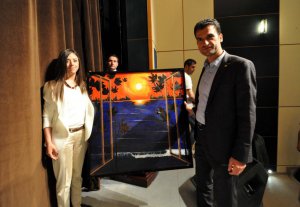 Hizan'da yağlı boya resim sergisi açıldı
