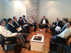 Danimarka Büyükelçiliği Müsteşarı Piras'tan VGC'ye ziyaret