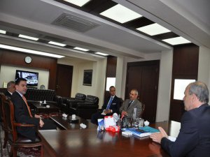 ABD Adana Konsolosu'ndan, Vali Büyükresoy'a ziyaret