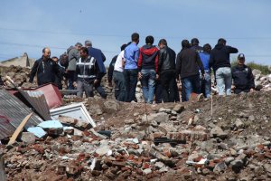 Erzurum'da deprem tatbikatı gerçeğini aratmadı