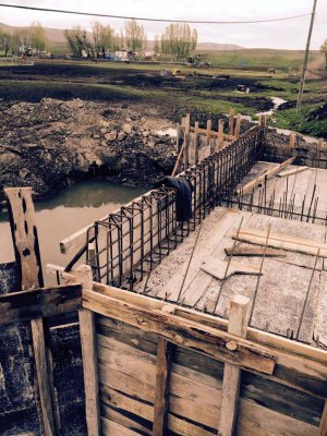 Arpaçay'da altyapı çalışmaları