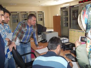 BEÜ öğrencileri, hidroelektrik santralini gezdi