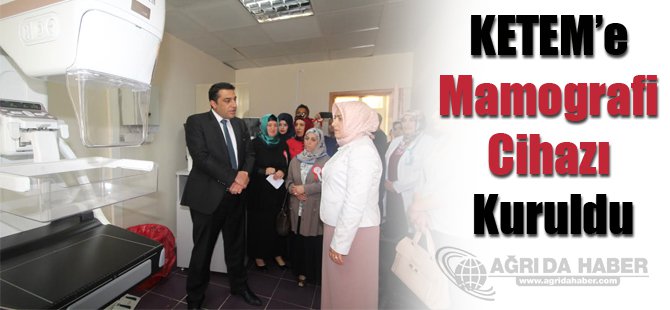 KETEM'e mamografi cihazı kuruldu