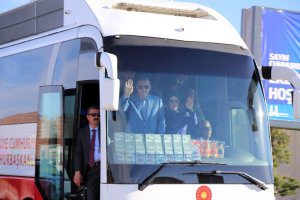 Cumhurbaşkanı Erdoğan Erzurum'a geldi