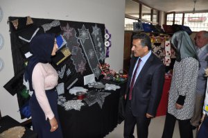 Tunceli Halk Eğitim Merkezi'nden yılsonu sergisi