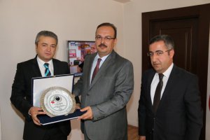 HATSO Başkanı Taş'tan Vali Canbolat'a ziyaret