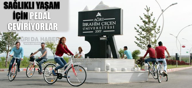 Sağlıklı Yaşam İçin Pedal Çeviriyorlar
