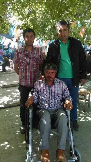 Giresun'dan Tatvan'daki engelliye yardım