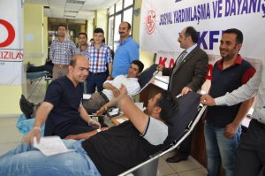 Muş'ta kan bağışı kampanyası