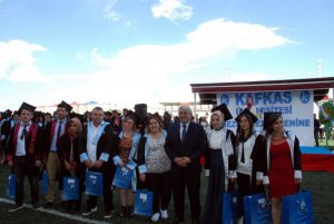 KAÜ'de mezuniyet töreni