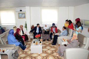 Başkan Eser, Kadın Konukevinde incelemelerde bulundu