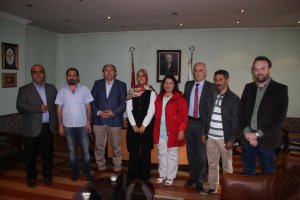 AK Parti Erzurum Milletvekili Taşkesenlioğlu'ndan DAGC'ne ziyaret