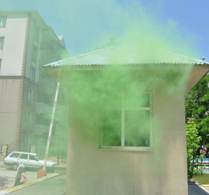 Muş'ta yangın tatbikatı