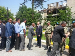 Vali Büyükersoy korucularla bir araya geldi