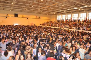 Tunceli Üniversitesinde mezuniyet sevinci