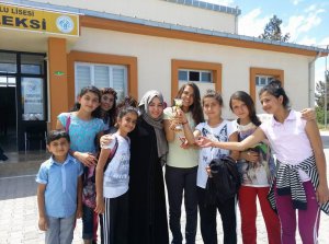 Semt konaklarına devam eden çocuklar arasında turnuva