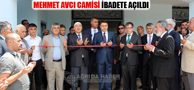 Mehmet Avcı Camisi ibadete açıldı