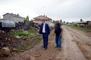 Sarıkamış'ta altyapı çalışmaları