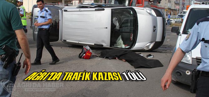 Ağrı'da iki kamyonet çarpıştı: 1 ölü, 7 yaralı