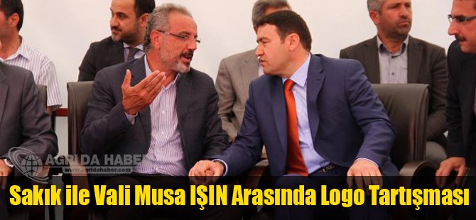 Sırrı Sakık ile Vali Musa IŞIN Arasında Logo Tartışması