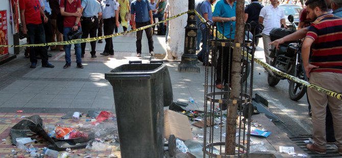 Malatya'da çöp kutusunda patlama: 1 yaralı