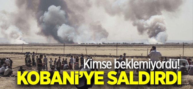 IŞİD Kobani'ye saldırdı