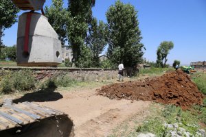 Güroymak'ta yol ve alt yapı çalışmaları