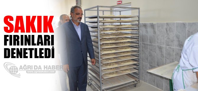 Eşbaşkan Sakık Ağrı Belediyesi Halk Ekmek Fırınını Denetledi