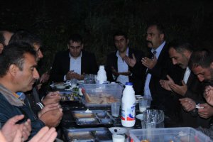 Narman'da iftar programı