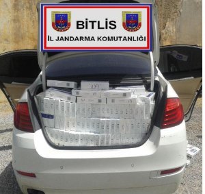 Bitlis'te kaçak sigara operasyonları