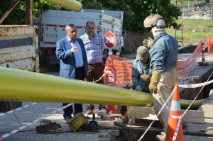 Tatvan'da doğalgaz çalışmaları