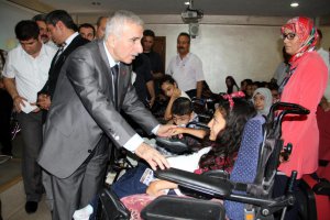 Malatya'da engelli öğrencilere tablet bilgisayar