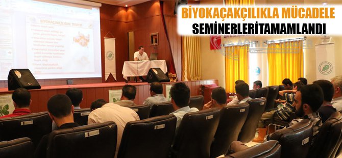 Ağrı'nın ilçelerinde biyokaçakçılıkla mücadele seminerleri   Tamamlandı