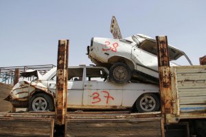 El konulan araçlar hurdaya döndü