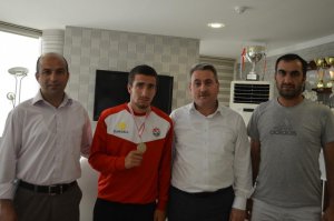 Erzurumlu atlet Balkan şampiyonu oldu