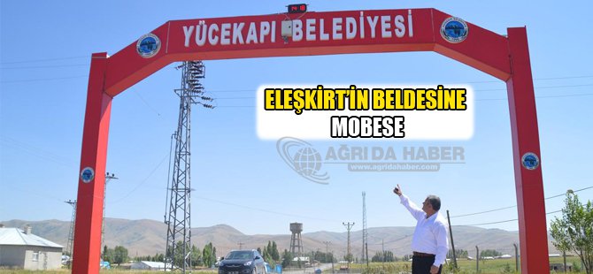 Eleşkirt Yücekapı Belde Belediyesi Mobese Taktırdı