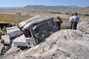 Muş'ta kaza: 1 yaralı