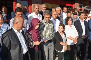 Suruç'taki terör saldırısı hakkari'de kınandı