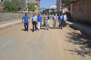 Muş'ta yol yenileme çalışmaları