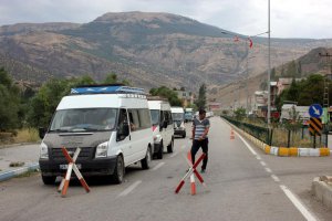 Erzurum'da minibüse Terör saldırısı