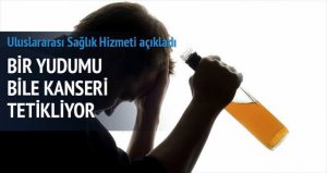 Alkolün bir kadehi bile kanser riskini artırıyor Alkolün bir kadehi bile kanser riskini artırıyor