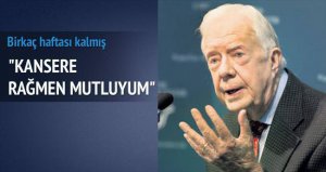 Kansere rağmen huzurlu